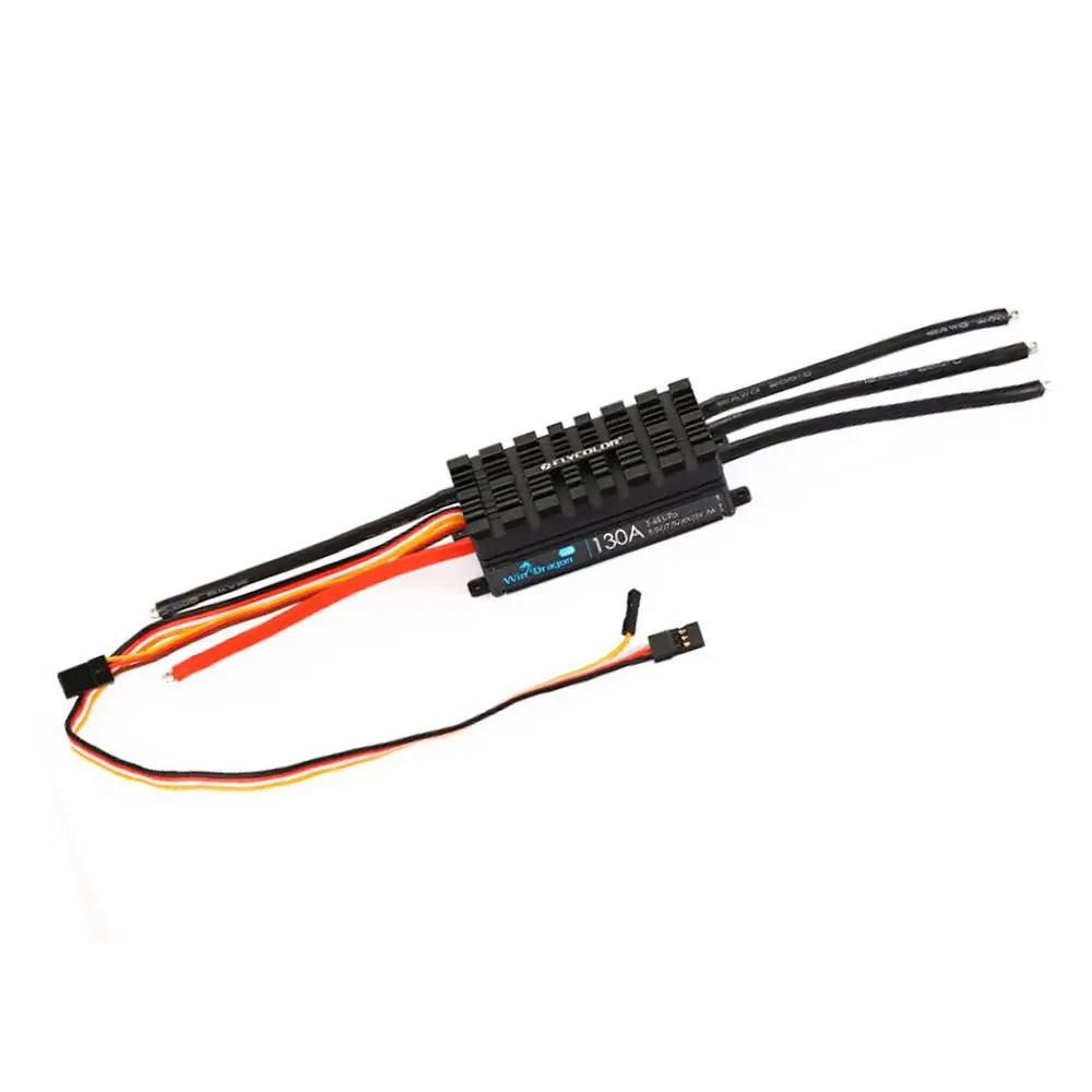 

Flycolor WinDragon ESC 2-6S Speed Controller 40A 60A 80A 100A 130A Support WIFI APP Programming for RC Racing Drone Aircraft