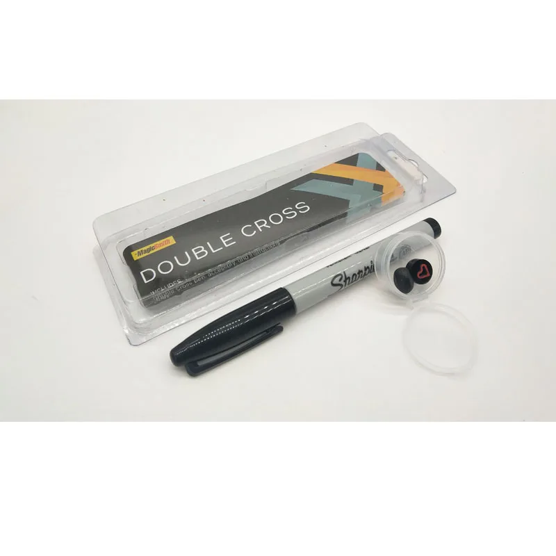 Ceny Z podwójnymi paskami skrzyżowanymi na plecach Mark Southworth (1 X Stamper + 1 serce Stamper) magiczne sztuczki ulica scena Magia iluzja sztuczka rekwizyty magowie