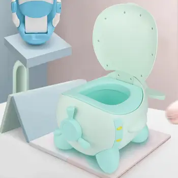 

Portable Safety Toilet for Children Baby Kid Urinal Toilet with Brush for Home Bathroom Use New Arrival