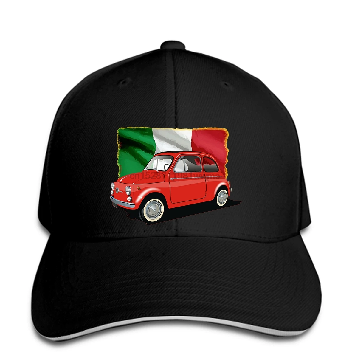 Fiat 500 Классическая бейсболка для автомобиля Ретро итальянский дизайн винтажная бейсболка для автомобиля