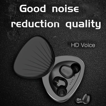 

Ottwn H3 TWS Sport Headset 5.0 Bluetooth Headset Binaural Wireless True Stereo Waterproof In-ear Noise Reduction with charge box