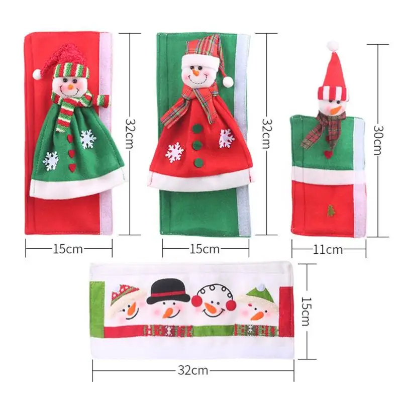 3 шт/4 шт микроволновая печь Ручка дверцы холодильника крышка термостойкая перчатка