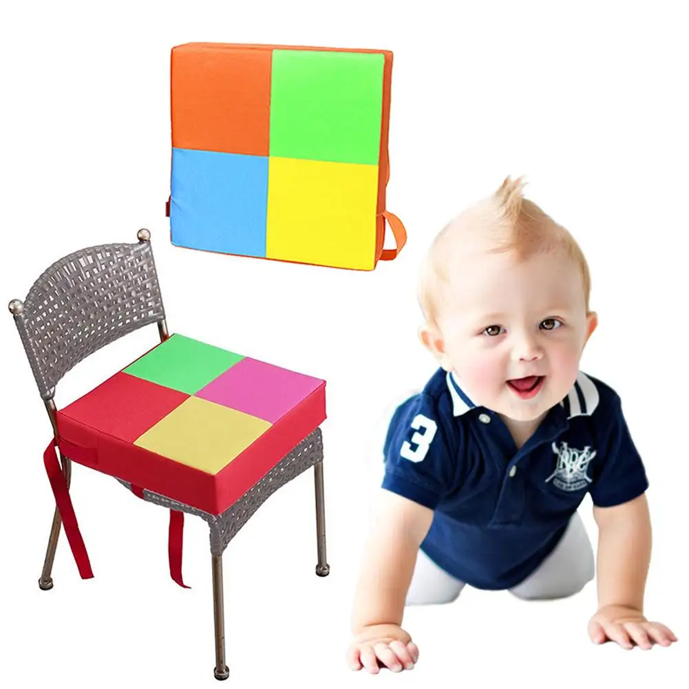 Нескользящая подушка для студенческого сиденья, столик для кормления малыша, подушка для ребенка, детское сиденье для ребенка, увеличивающее рост, подушка для кресла