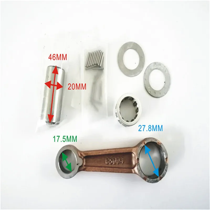 650 11650 00 682-11650-00 6K4-11650-00 Connecting Rod Kit for Yamaha 9.9hp 15hp Outboard Motor