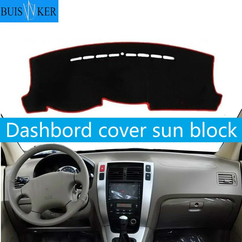 For Hyundai Tucson 2005 2006 2007 2008 2009 Car Styling Dashboard Cover Mat Pad Sun Shade Instrument Protect Carpet Accessories |