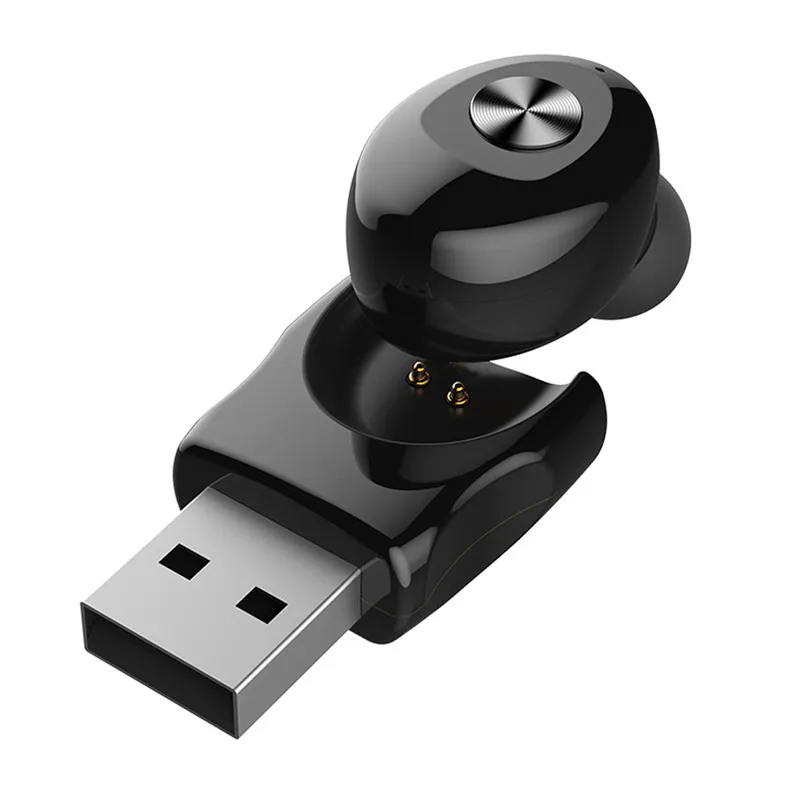 B5 TWS отпечатков пальцев сенсорный Bluetooth беспроводные наушники Hifi 6D стерео наушники с шумоподавлением игровая гарнитура PK GT1 H01 i9000 - Цвет: Single ear