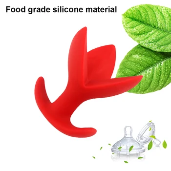 EXVOID Dildo Butt Expander Speculum G-spot Prostate Massager Anal Plug Dilator Opening Adult Products Silicone Anal Flower 3