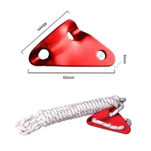 5 шт. Средний треугольник пробка палатка Guy Line натяжитель сплав кемпинговая веревка натяжитель Паракорд для использования на открытом воздухе пряжка Кемпинг шнур Бегуны