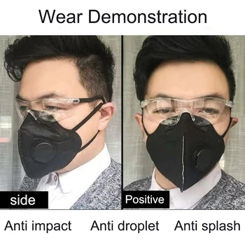 

Dustproof Goggles Anti-fog PVC Transparent Windproof Outdoor MTB Cycling Running Sports Anti-fog Anti Impact Glasses Eyewear