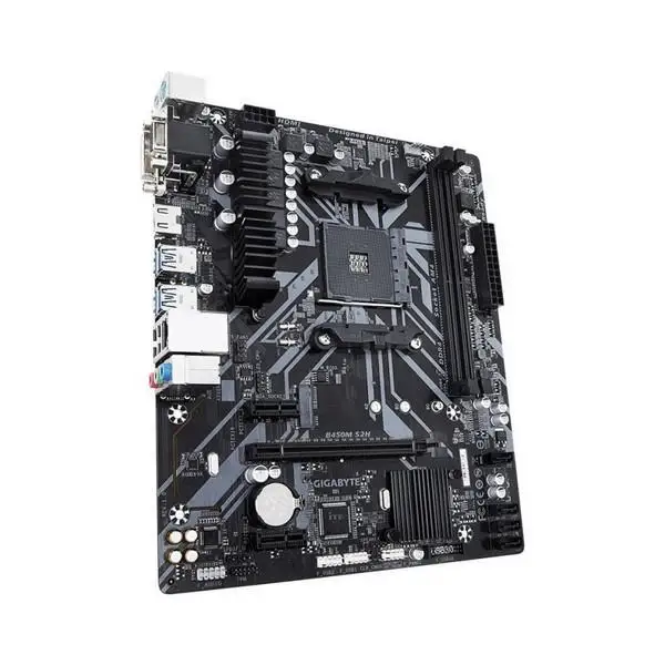  Gaming Motherboard Gigabyte B450M S2H mATX DDR4 AM4