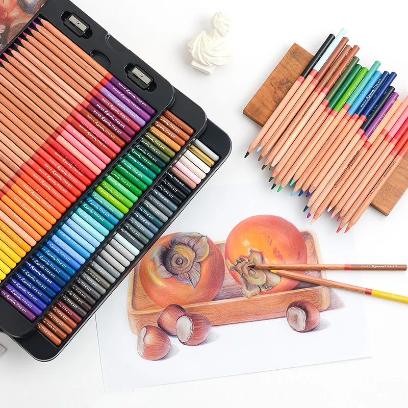 

Карандаши масляные профессиональные, 120/100/72/48/36/24/12 M & G, Марко ренюар, Lapiz 3100