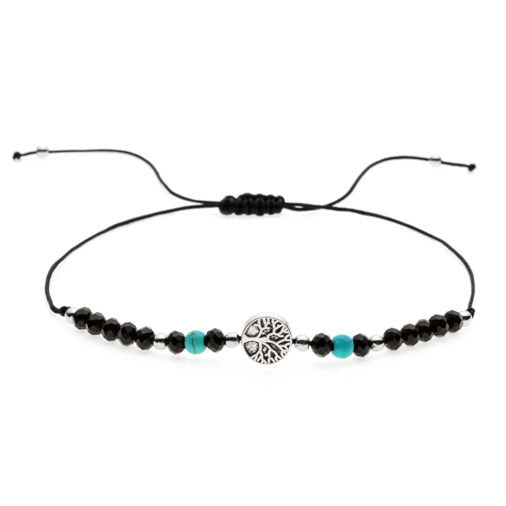 Женский браслет с бусинами LUBINGSHINE регулируемый подвесками в виде совы слона 12