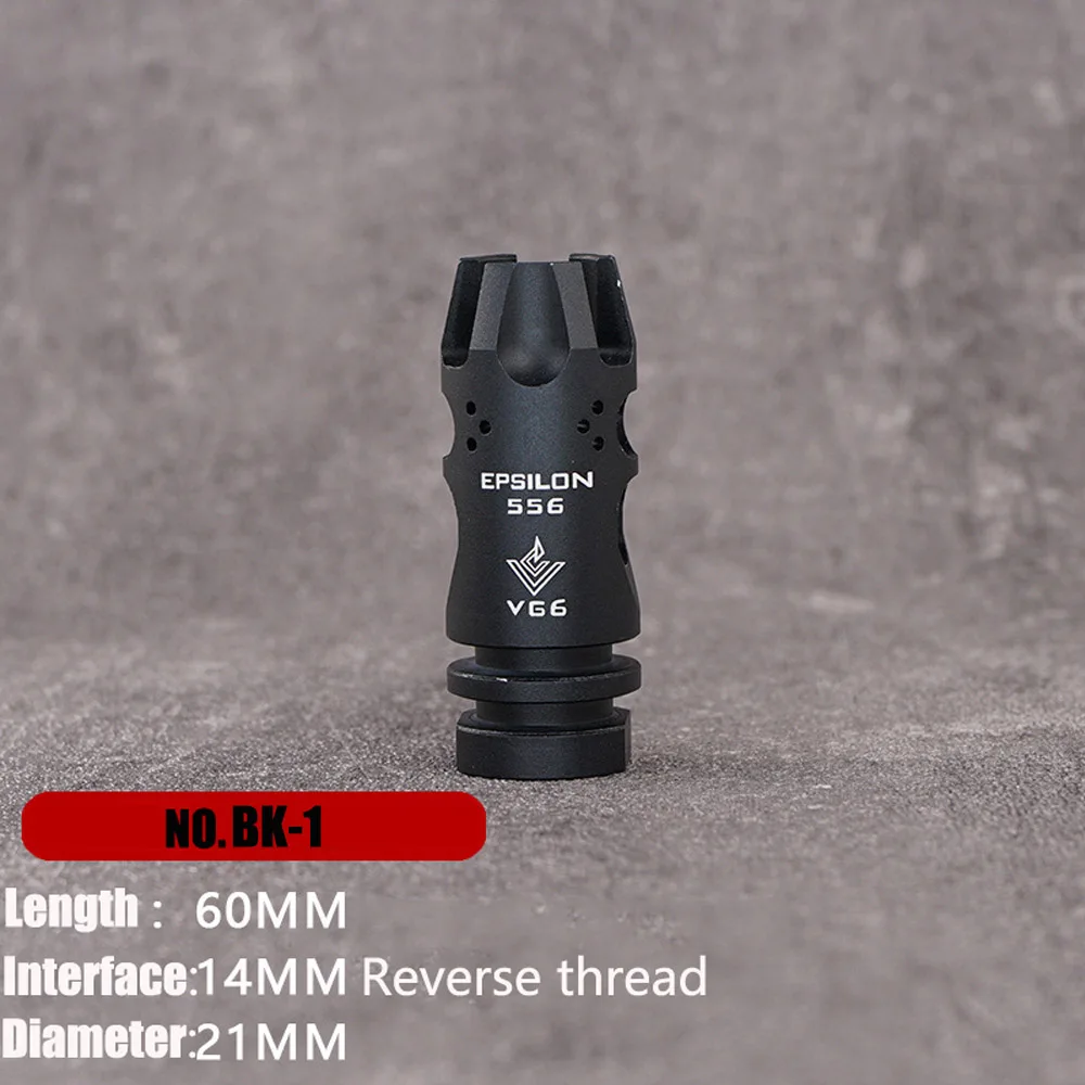 Paintball Airsoft M4 CCW 14MM Reverse Thread Gel Blaster Tube Universal Adapter Barrel Extension Flame Hat Fire-breathing Pig | Спорт и