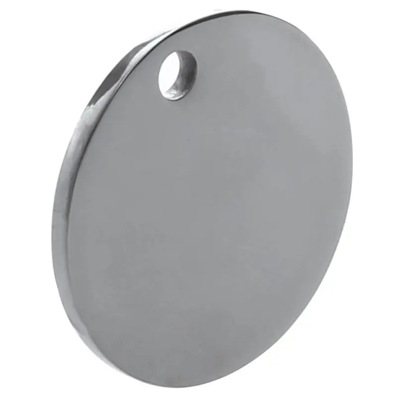 Pet ID Tag Выгравированная и кольцо, собака, кошка, именные ярлыки, персонализированная именная бирка 32 мм серебро