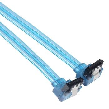

48CM Serial SATA 3.0 RAID Data HDD Hard Drive Disk Signal Cables Blue Straight High Speed SATA Data Cable 80PCS/LOT