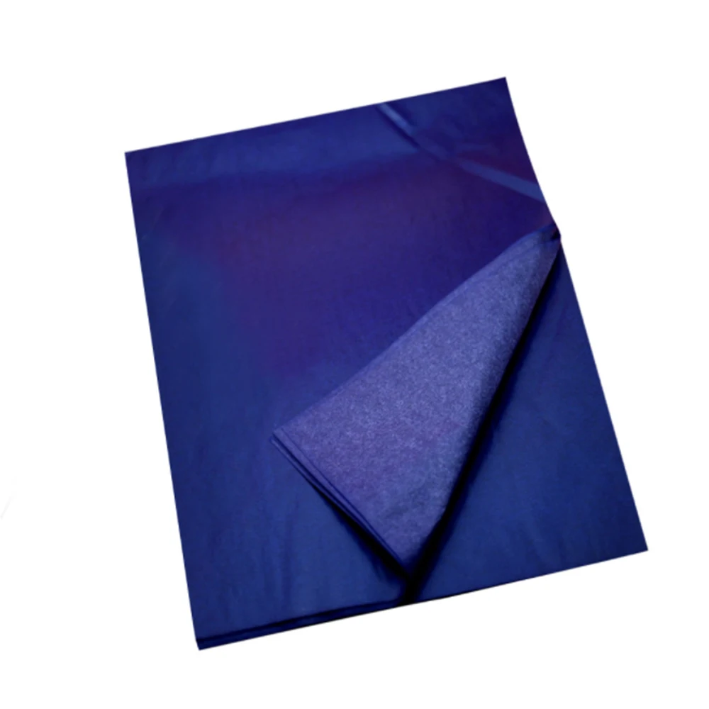 70PCS X A5 Carbon Paper Sheets Hand Copy Duplicate Typewriter Long Lasting  Blue