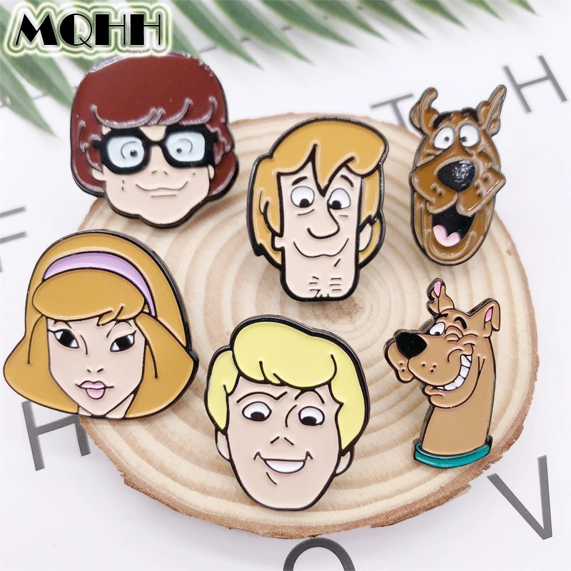 Kartun Animasi Lucu Karakter Enamel Bros Hewan Anjing Anak Gadis Avatar Kustom Pin Lencana Pakaian Tas Aksesoris Perhiasan Hadiah Bros Aliexpress