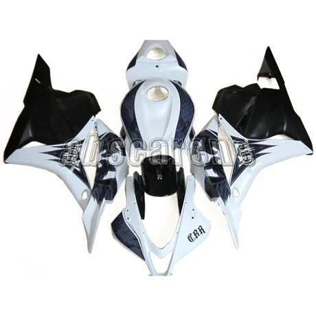 ABS Пластик полный комплект обтекателя Для Honda CBR600RR F5 2009 2010 2011 2012 впрыска топлива мотоциклетный кузов глянцевый черный белые чехлы