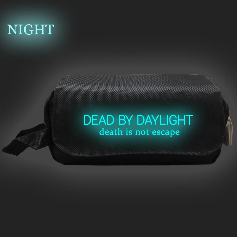 Dead By Daylight Make Up Сумки двухслойный пенал для мальчиков косметичка для девочек детские сумки для хранения Кошелек Макияж дорожный Органайзер