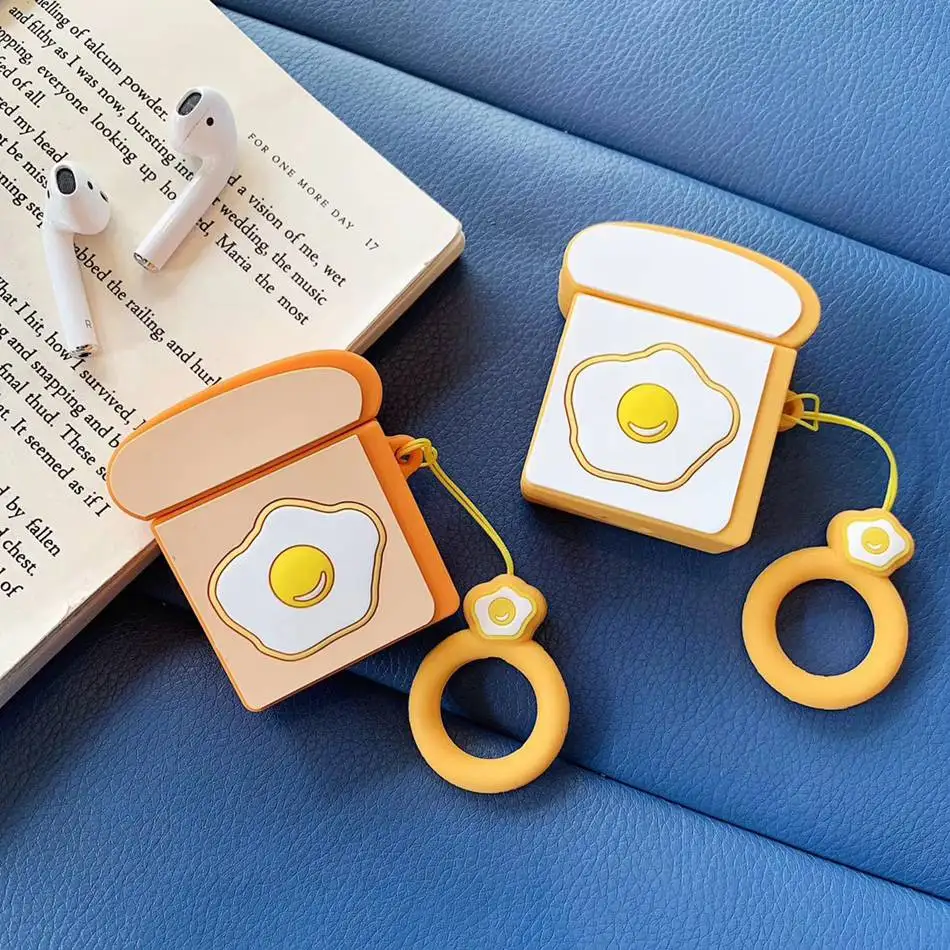 Универсальный чехол для наушников для Apple Airpods, чехол, милый мультяшный силиконовый чехол для наушников AirPods 2 Air Pods, подарок, чехол для наушников