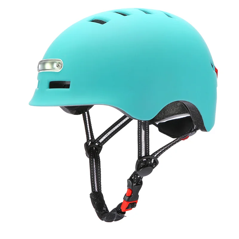 Cycling Bicycle Helmet Bikes Helmets Integrally-mold LED Lighting Reflective Safety Protective Bikes Helmets Casco Ciclismo Cap