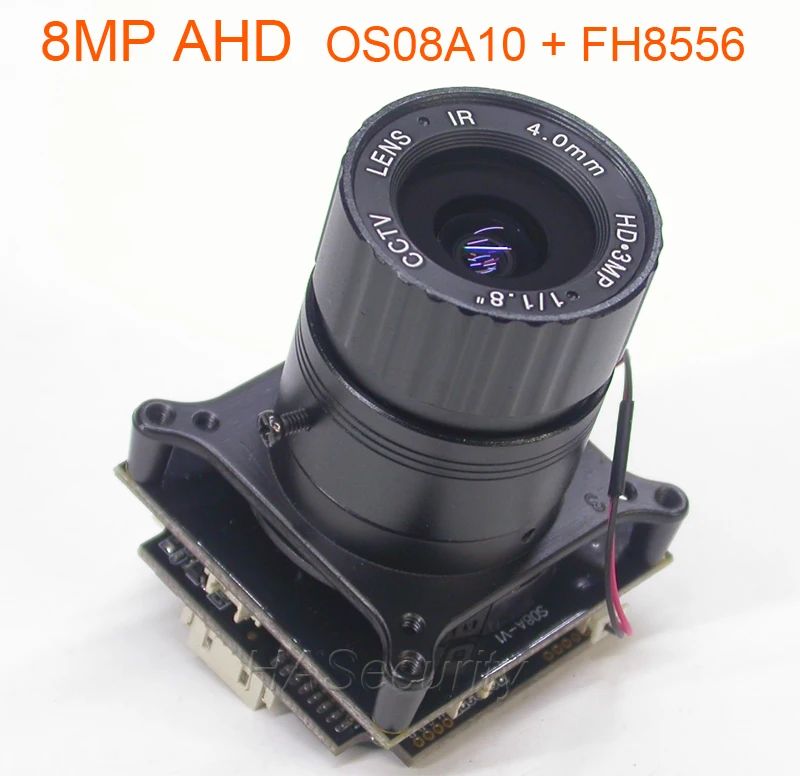 AHD 8.0MP @ 15FPS 3840x2160 1/1.8 &quotOmniVision OS08A10 CMOS + FH8556 модуль камеры видеонаблюдения печатная