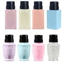 200 мл принадлежности для ногтевого салона пресс-Бутылка инструменты для ногтей бутылка для жидкости средство для удаления спирта очиститель многоразового использования контейнер для дизайна ногтей