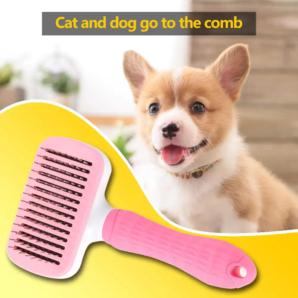 knot clean dog brush
