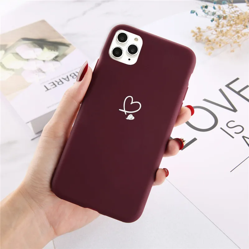 ottwn Cute Floral Phone Cover For iPhone 11 Case Soft TPU Back Cover For iPhone X XR XS Max 7 8 6S Plus 11 Funny Patterned Cover - Цвет: AC3209WR