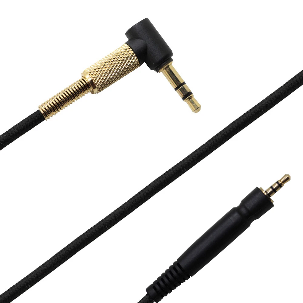 Replacement Braided Cable Extension Cord For Sennheiser Epos Game G4me One Zero PC 373D 37X 38X H6Pro H3 Hybrid H3Pro Headsets