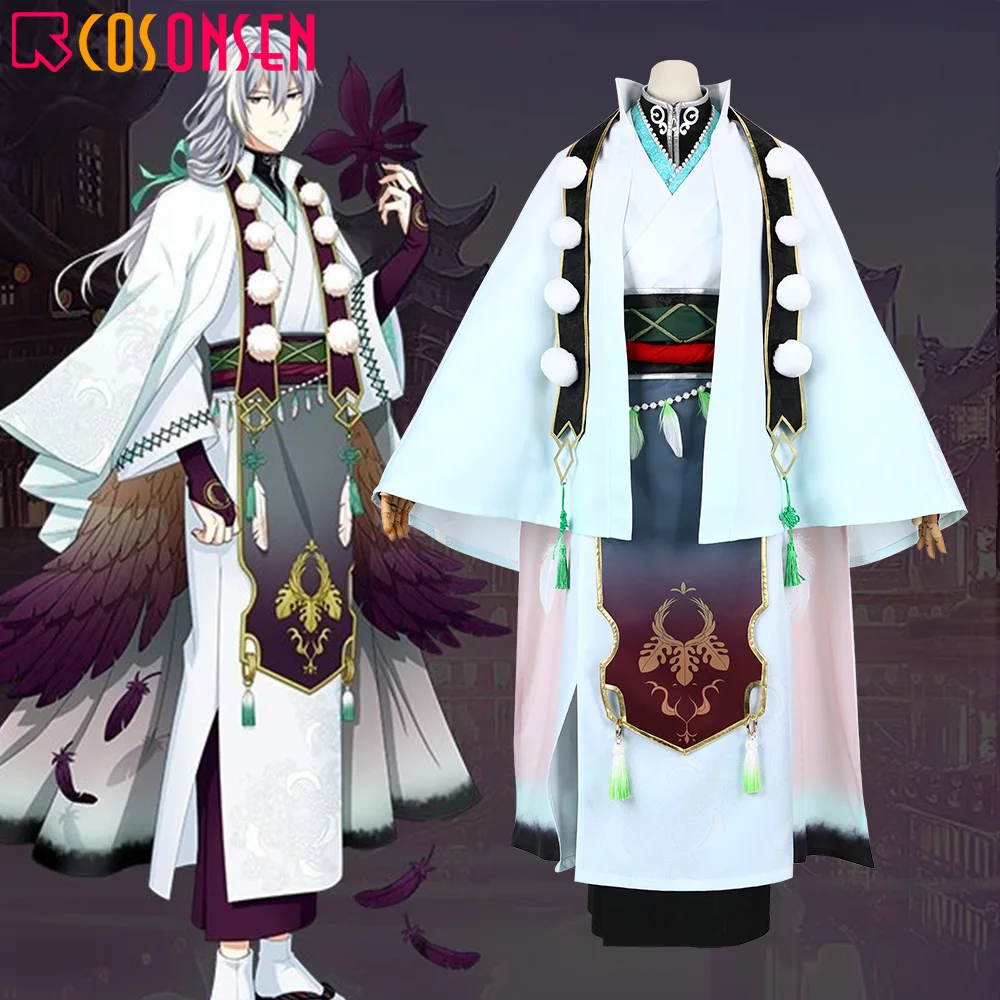 IDOLiSH7 Yuki KARASUTENGU YOKAI Cosplay Ayakashi Mangekyo Karatogaokuri Costume new Suit COSPLAYONSEN Custom Made full set