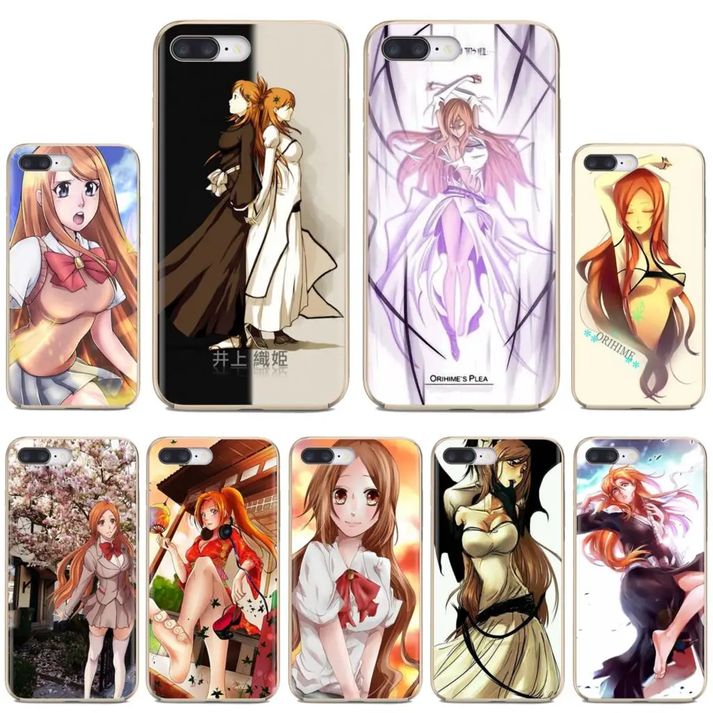 Bleach Inoue Orihime Art Аниме Мягкие Чехлы из ТПУ для Sony Xperia Z5 XZ XA1 XA2 Premium ULTRA 10 X L2 | Мобильные