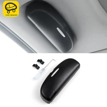 

CarManGo Car Accessories Sunglass Case Eye Glasses Box Case Holder Organizor Decoration for BMW 1 3 5 7 Series X1 X3 X4 X5 X6
