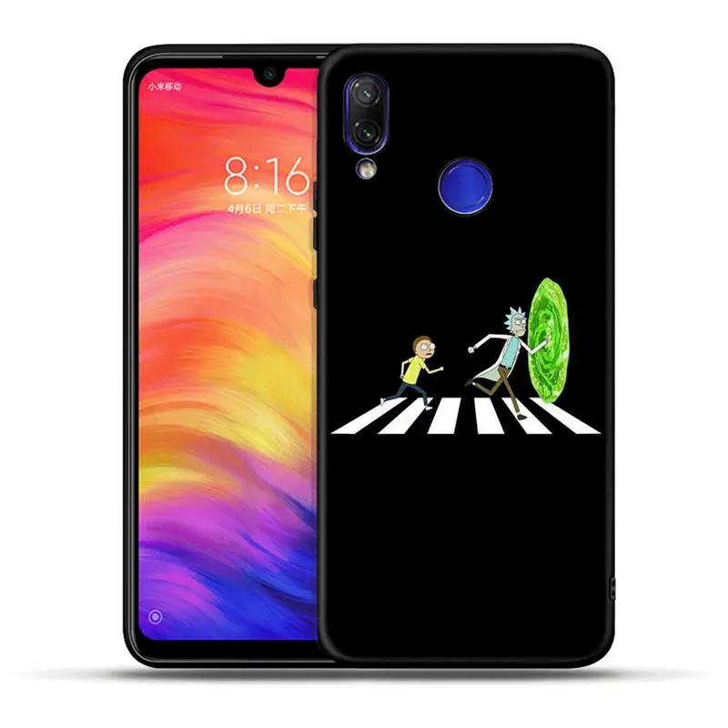 Забавные Слова Рик и Морти чехол для телефона для Red mi 5 Plus 6 Pro 4X6 6A 7 7A Note 6 7 Pro 5 для mi A2 Lite 5X6X9 t Pocophone F1