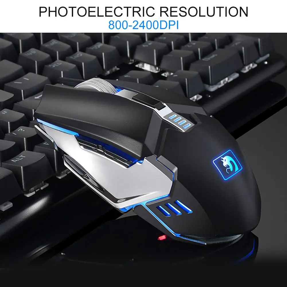 jogos rainbow backlight usb ergonômico mecânico teclado