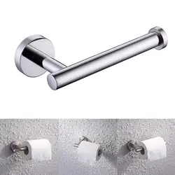 Toilet Wall Mount Toilet Paper Holder Stainless Steel Bathroom Kitchen Roll Paper Accessory Tissue Towel Accessories Holders