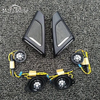 

Car Tweeter Cover Trim Kit For BMW F10 F11 5 Series Front Rear Door Speaker Audio Loudspeaker Shell Twtiiter Treble Upgrade