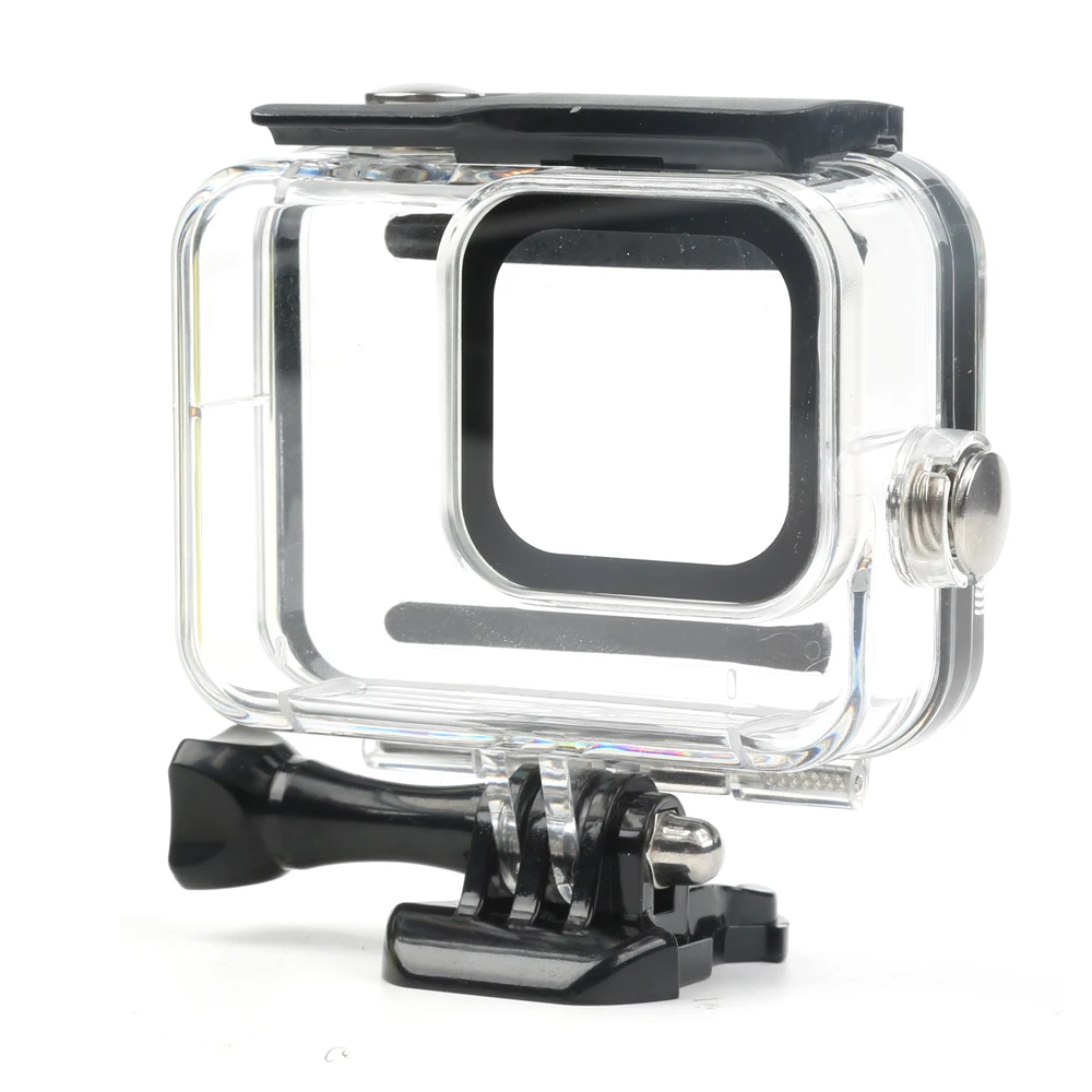 60 м подводный водонепроницаемый чехол для GoPro Hero 8 черный защитный корпус крышка объектива камеры Фильтры Аксессуары для экшн-камеры