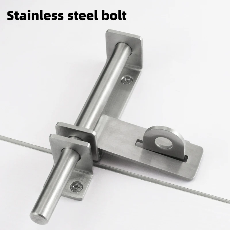 

304 stainless steel latch pin old door buckle door bolt door warehouse door pin lock buckle surface mounted door buckle