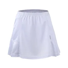 New Style Light Board Sports Divided Skirt Solid Color Versatile Tennis Badminton Clothing Skirt Anti-Exposure Safe Short S