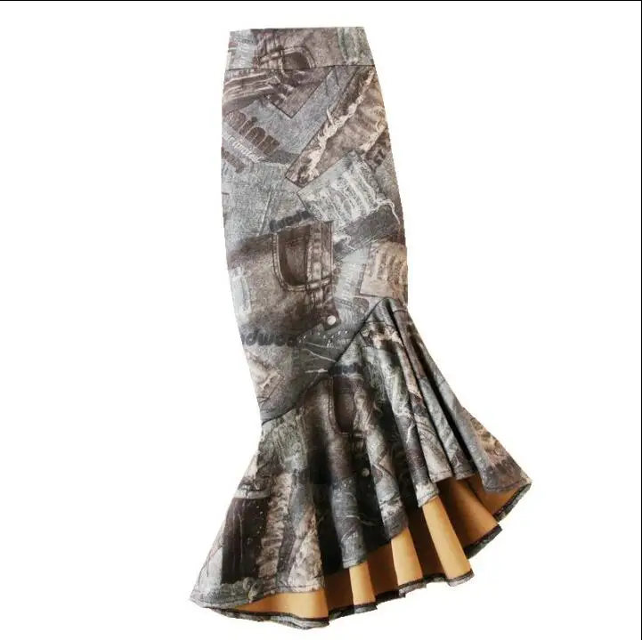 plus-size-4xl-irregular-fishtail-skirt-high-waist-women-autumn-winter-package-hip-abstract-art-graffiti-print-skirt-tb3758