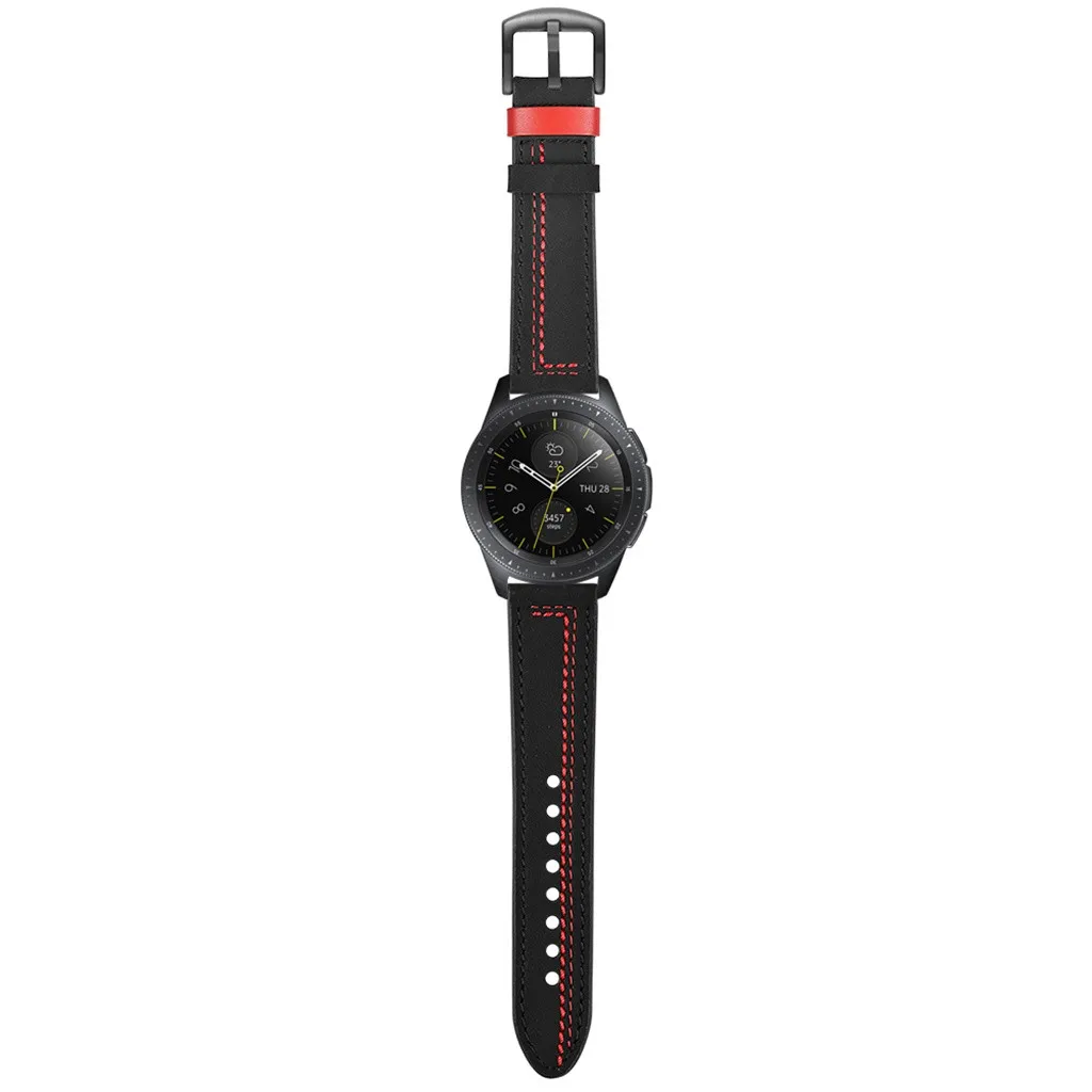 Кожаный ремешок для часов, ремешок для samsung Galaxy Watch 42 мм, ремешок для часов, ремешок для наручных часов, 3 цвета, 20 мм, 19Nov08
