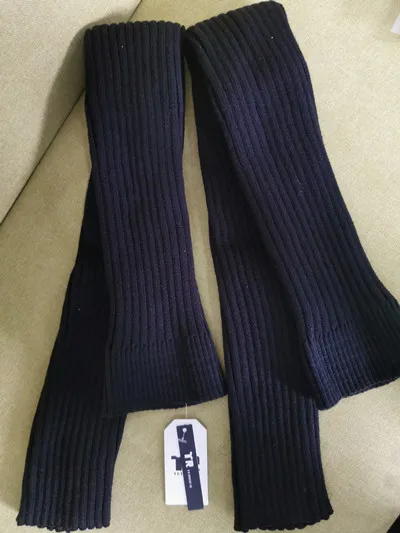 Jambières En Fausse Fourrure Pour Femme – 40 Cm, Gris Foncé Dégradé – Chaudes Et Stylées Pour L'hiver, Le Carnaval, Les Soirées - 4