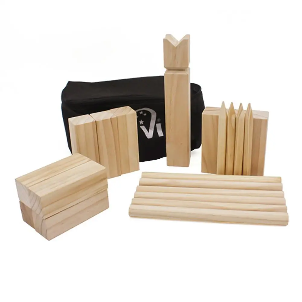 1 Набор деревянных игр для отдыха на лужайке, игрушки для KUBB, спортивные игры на открытом воздухе, набор игрушек, король и солдат, игрушки для газонов, отдых