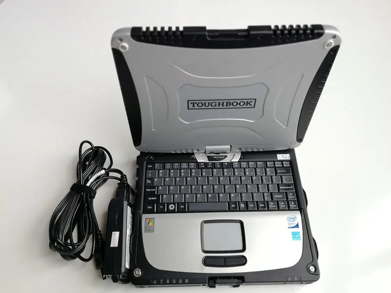 Авто Диагностический ноутбук для panasonic cf-19 сенсорный экран cf19 toughbook военный ноутбук 4 Гб ram вращающийся экран