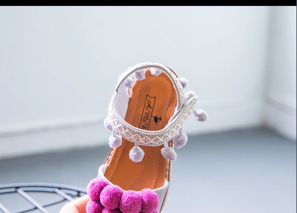 RUMRAM New High quality Children Toddler Infant Kids Baby Girls Princess Casual Shoes Sandals Fashionable Solid Children Shoes  (7)