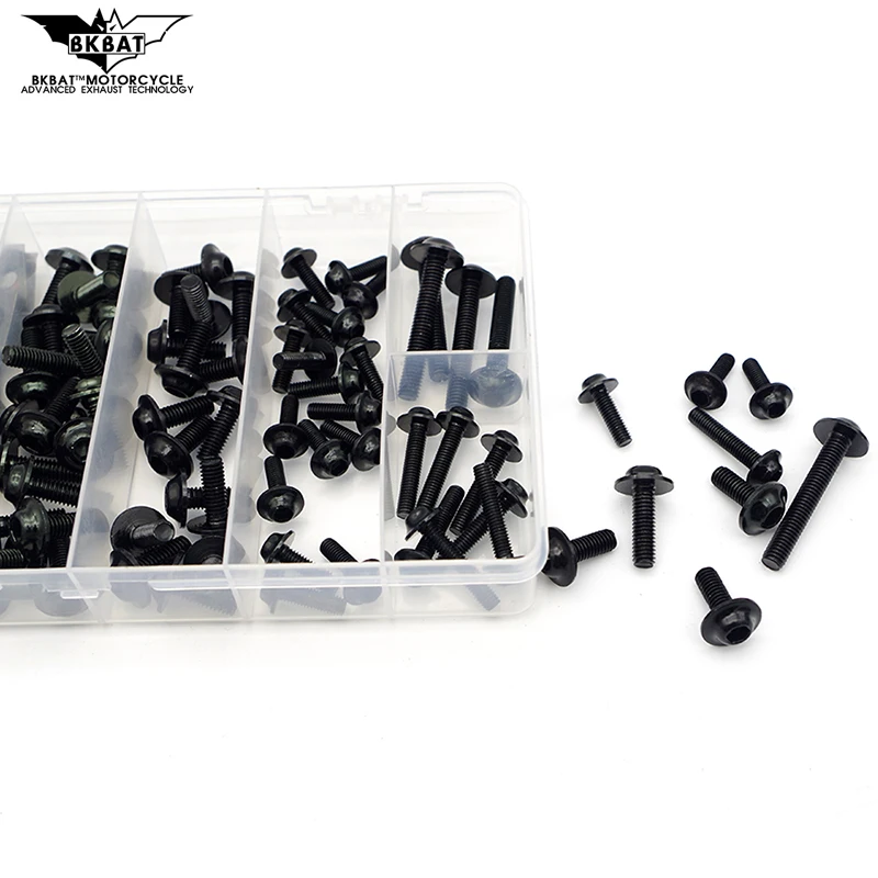 CNC Alloy Fairing Bolts Kit Bodywork Screws Nut For Motorcycle FOR Yamaha raptor 700 Suzuki gn 250 boulevard m109r KTM 990 | Автомобили и