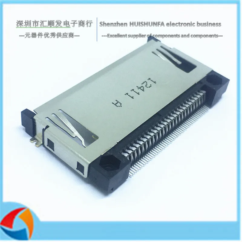

CF Card Socket, Card Slot 50p socket, connector, arm length 26 mm low board