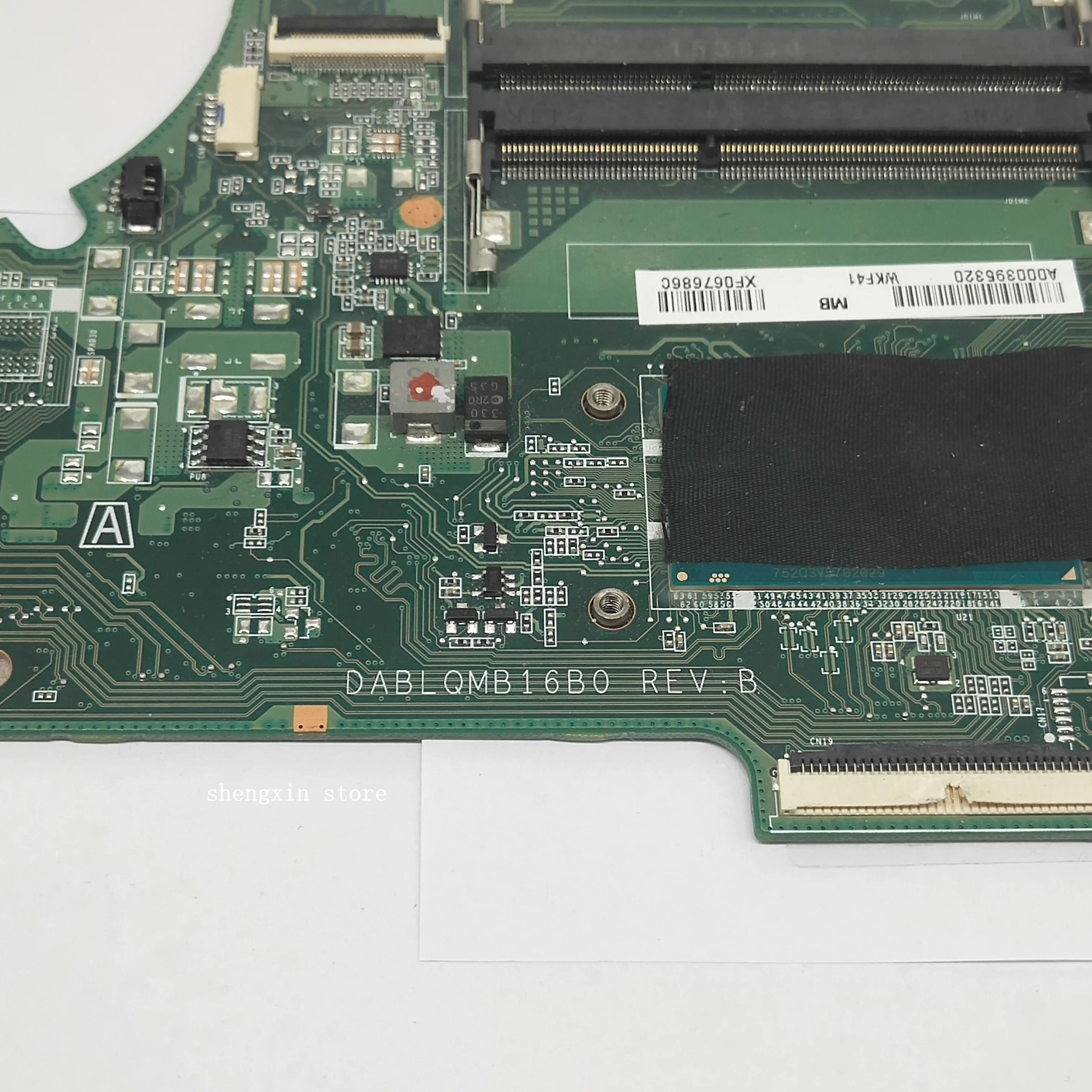 Promo  For Toshiba Satellite C50-C C55-C laptop Motherboard A000393940 DABLQMB16B0 SR1EK i3-4005U mainboar