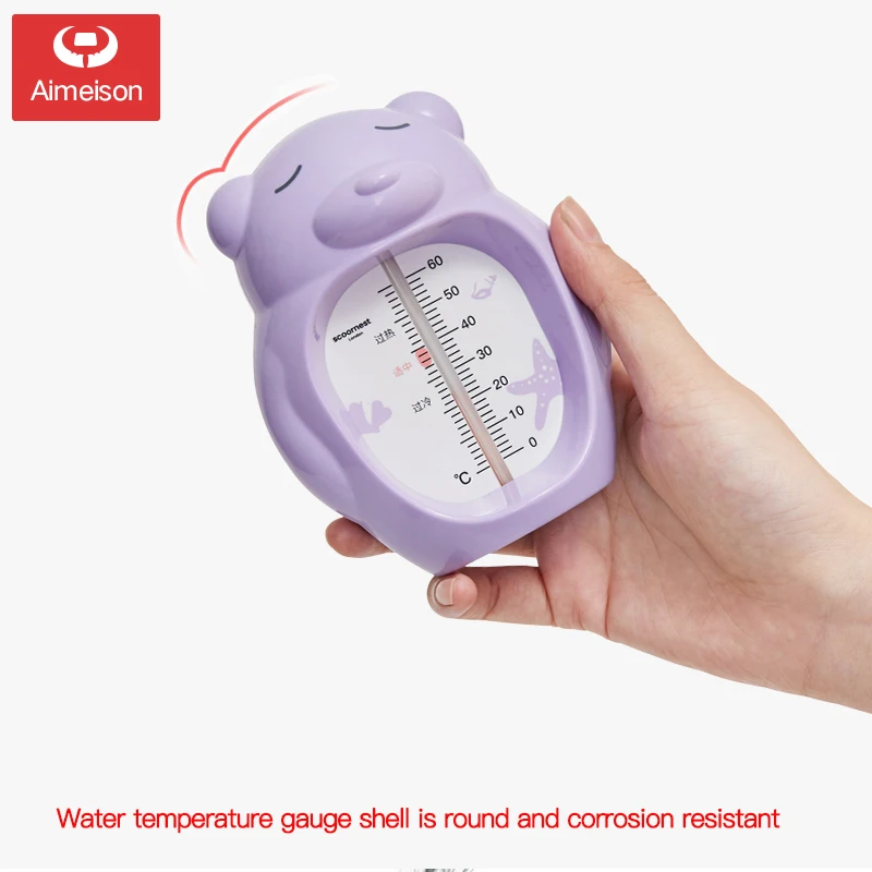 Aimeison Baby Water Thermometer Baby Measuring Bath Water Temperature Meter Card Home New Raw Children Thermometer